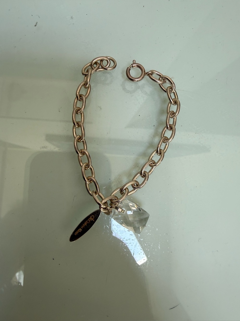 Calvin Klein Sterling silver crystal bracelet